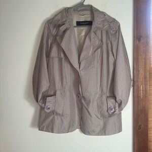 Marina‎ Rinaldi Rain Jacket Size US 10